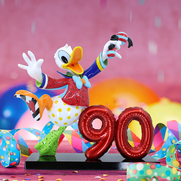 BRITTO DONALD DUCK 90th ANNIVERSARY LARGE FIGURINE