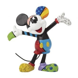 DISNEY BRITTO MICKEY MOUSE ARMS OUT MINI FIGURINE